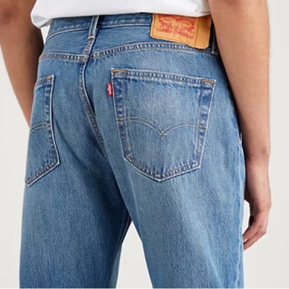 Levi’s 501® ‘93 Straight Crop Jeans On My Radio - Blue - Picture 10 of 16